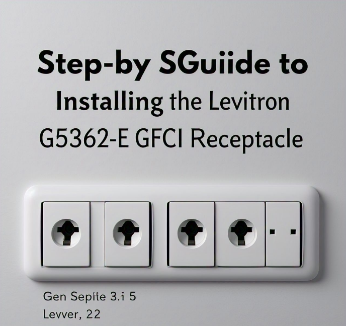 Step-by-Step Guide to Installing the Levitron G5362-E GFCI Receptacle