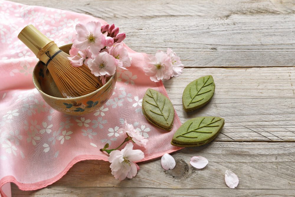 How Matcha Green and Pink Blossom​ Create a Calming Aesthetic