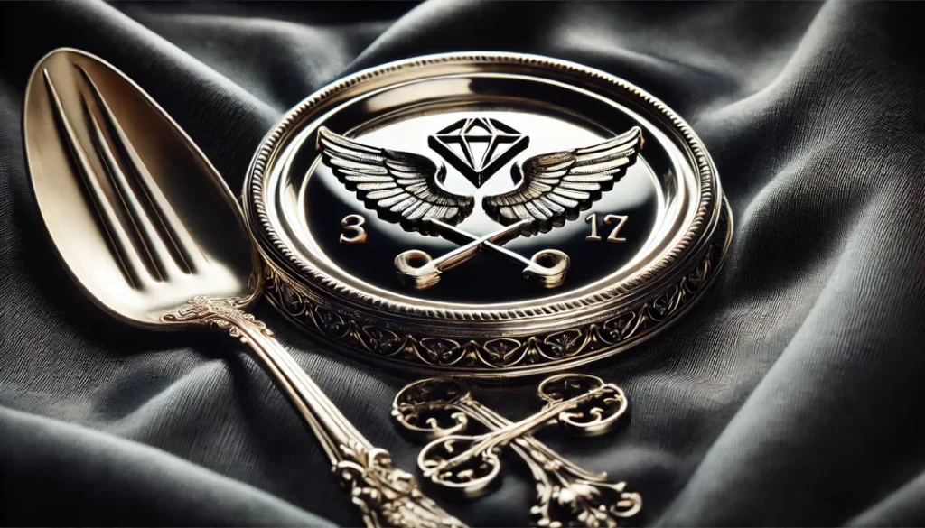 Common Items That Feature the Wing Diamondcrosskeys Silver Mark